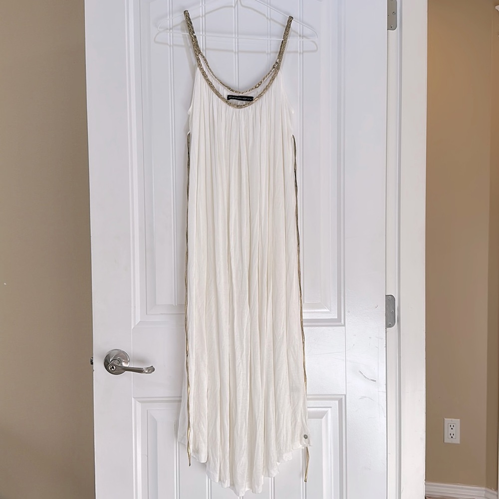 White gold rope dress